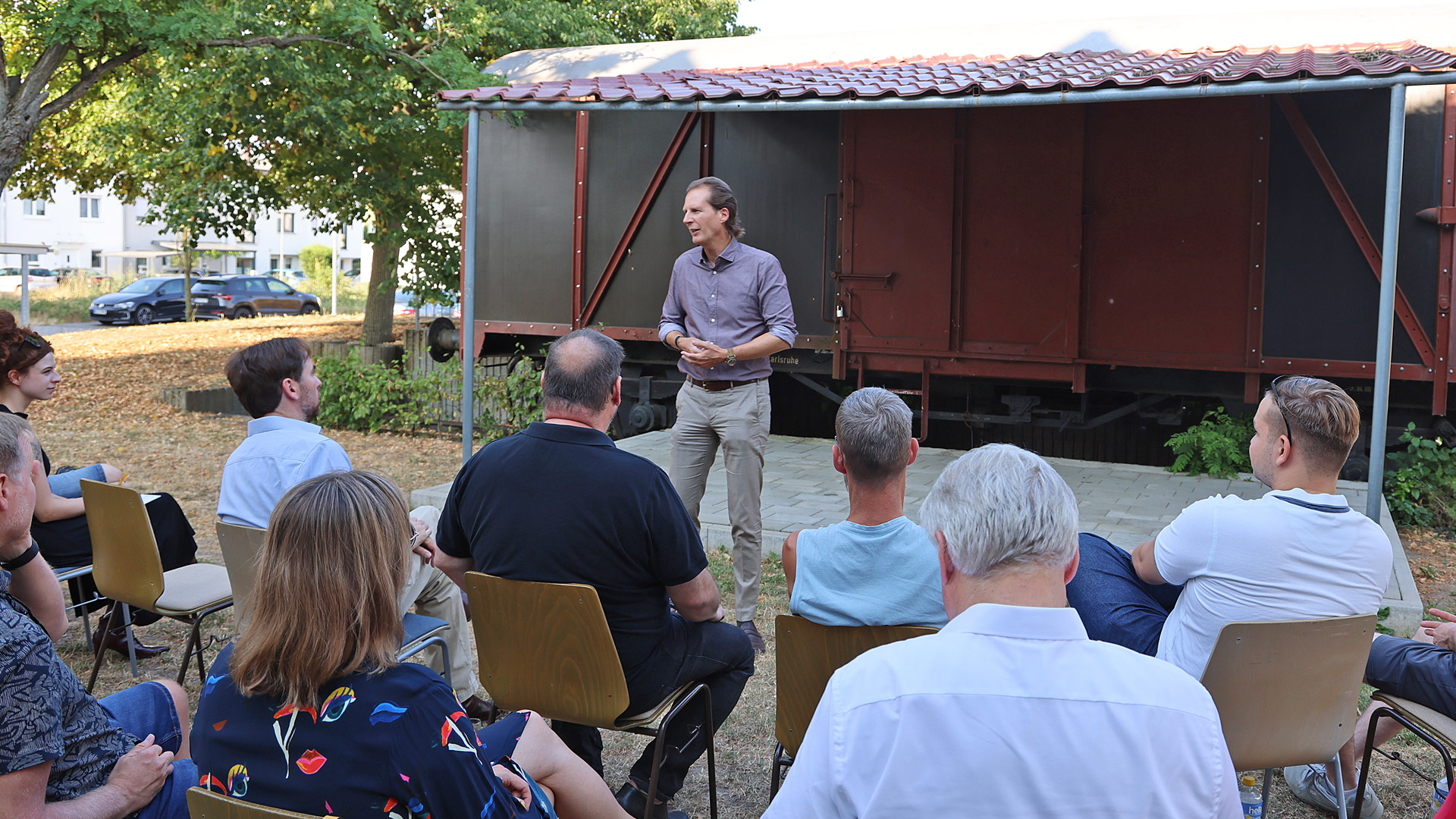 Olav Gutting MdB wirbt f�r Reformen / Dialog mit den B�rgern
