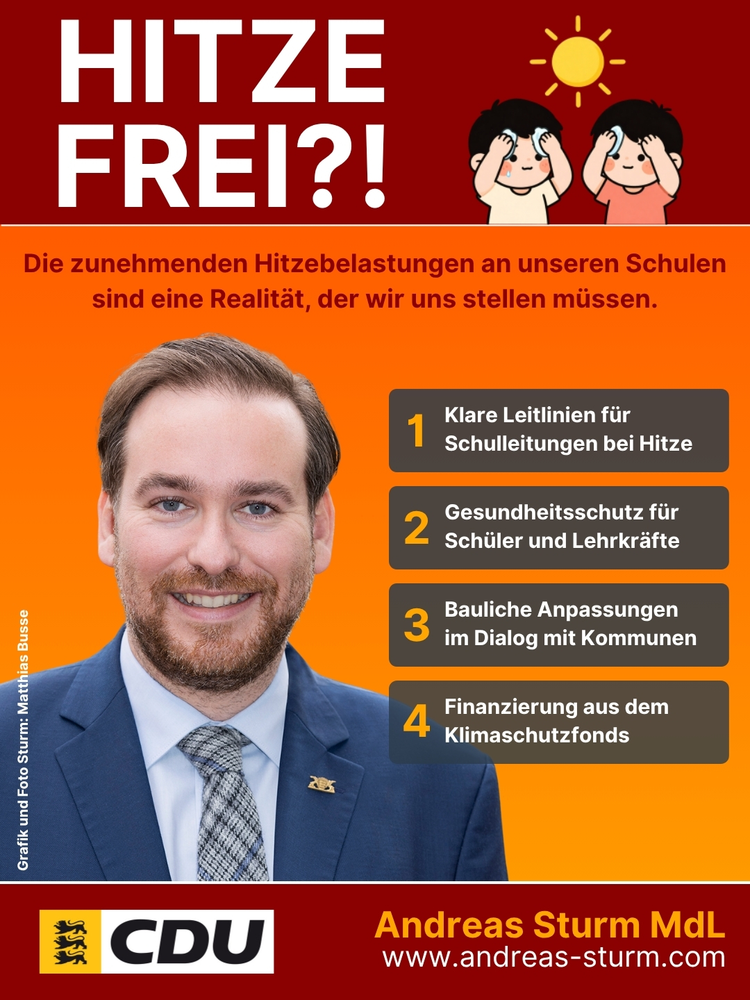 Sharepic von Andreas Sturm MdL zum Thema 
